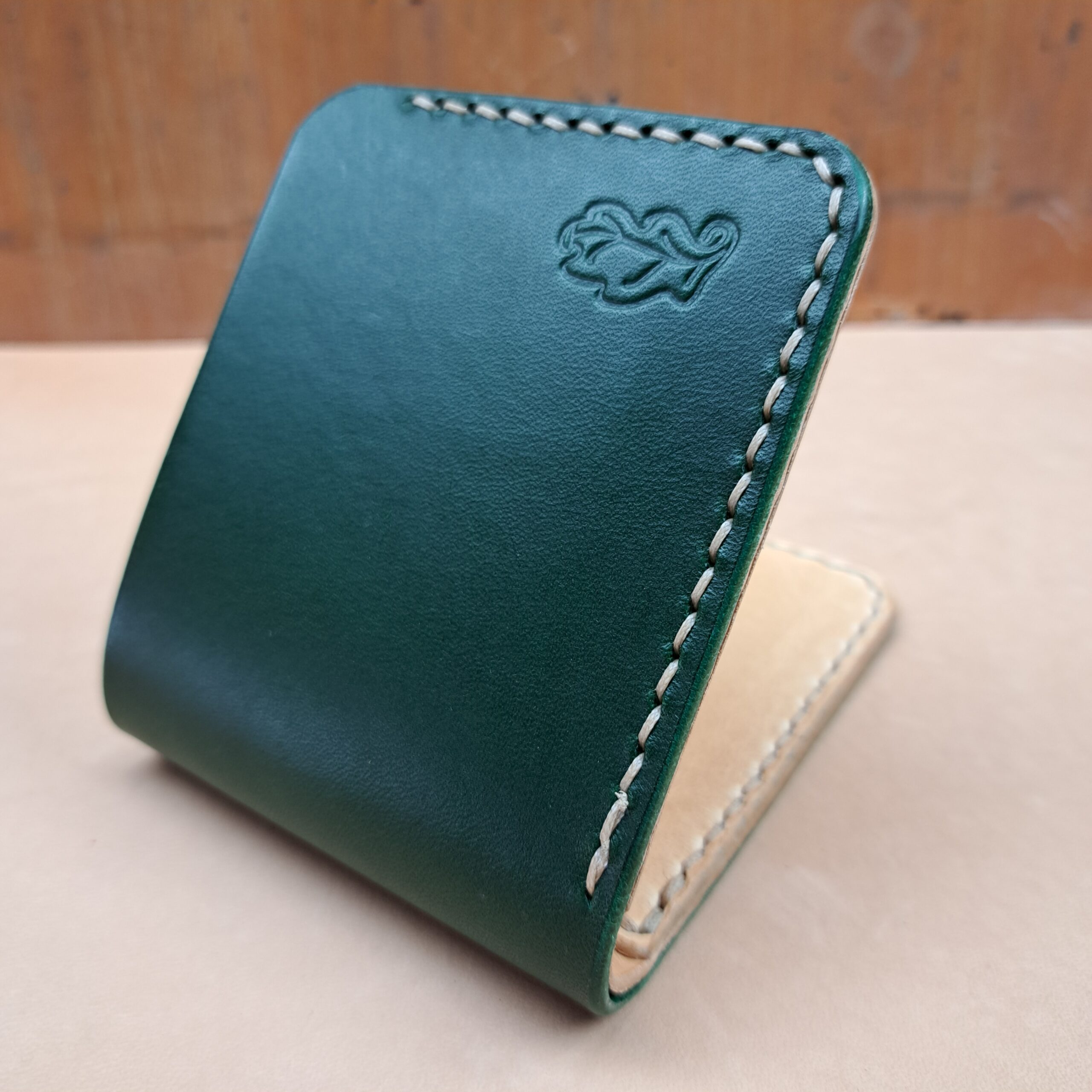 Green Bifold Wallet - READY TO POST