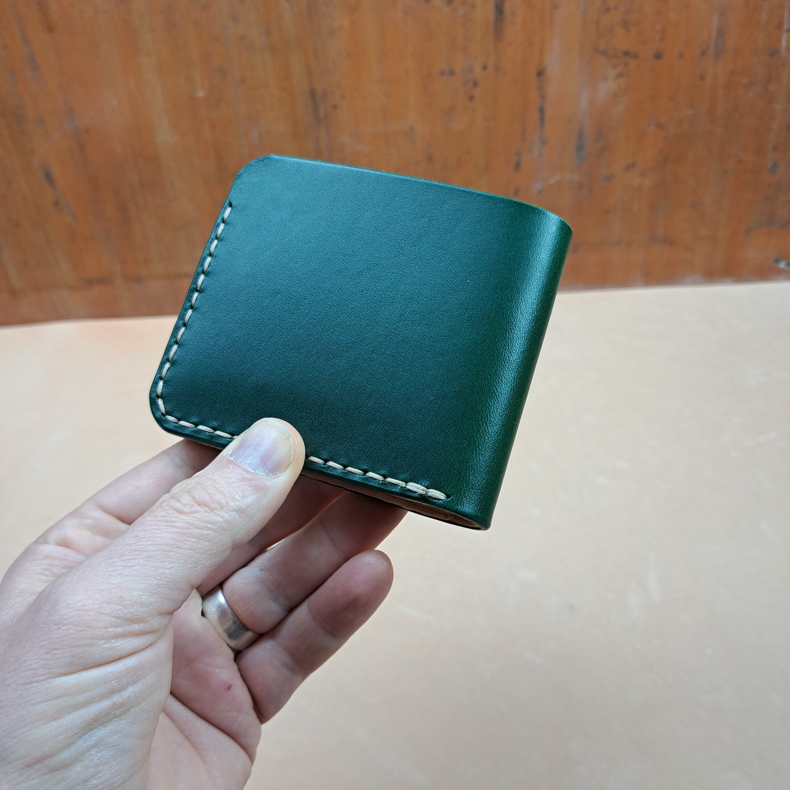 Green Bifold Wallet - READY TO POST - Image 4