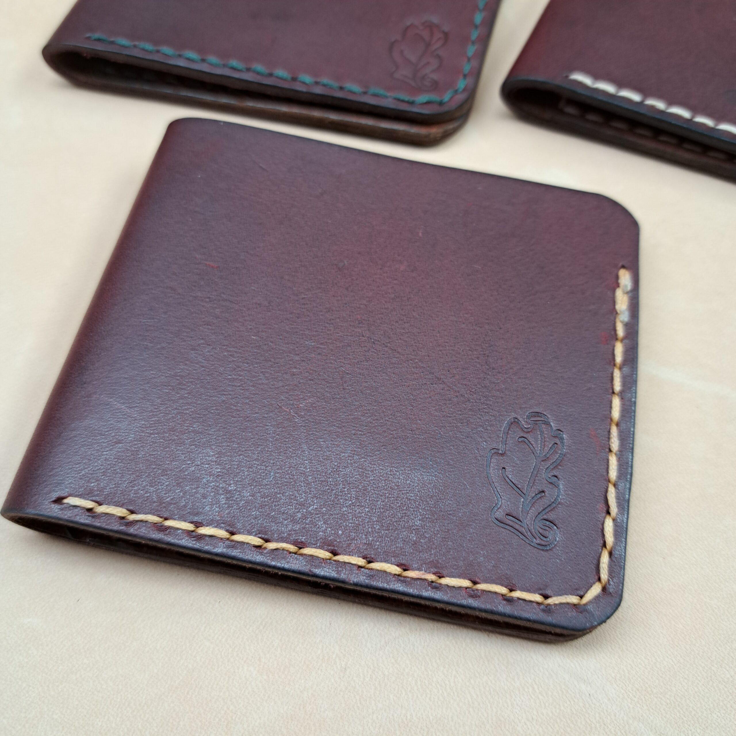 Dark Red Bifold Wallets - READY TO POST - Image 7
