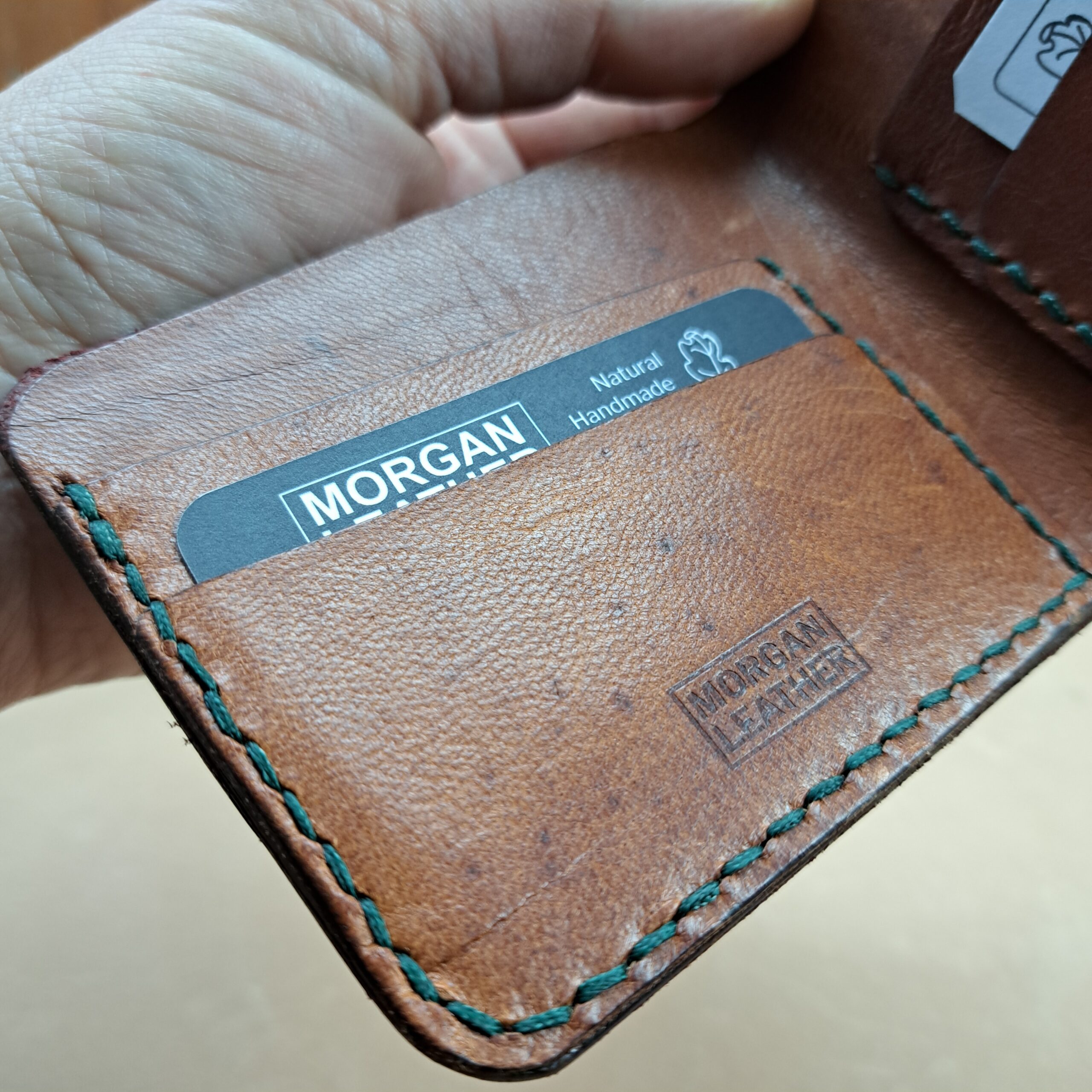 Dark Red Bifold Wallets - READY TO POST - Image 4