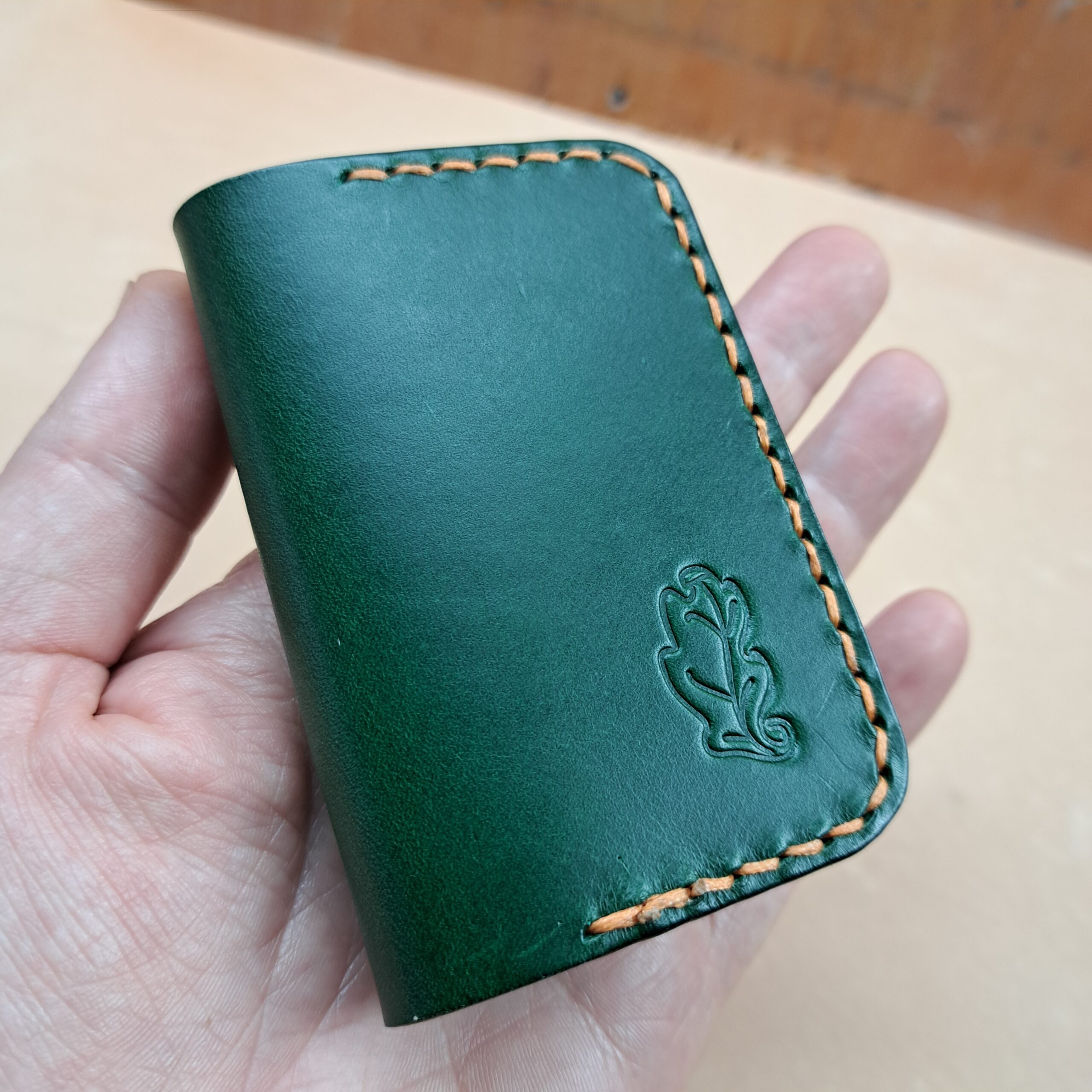Green Mini-Bifold Wallet - Image 4
