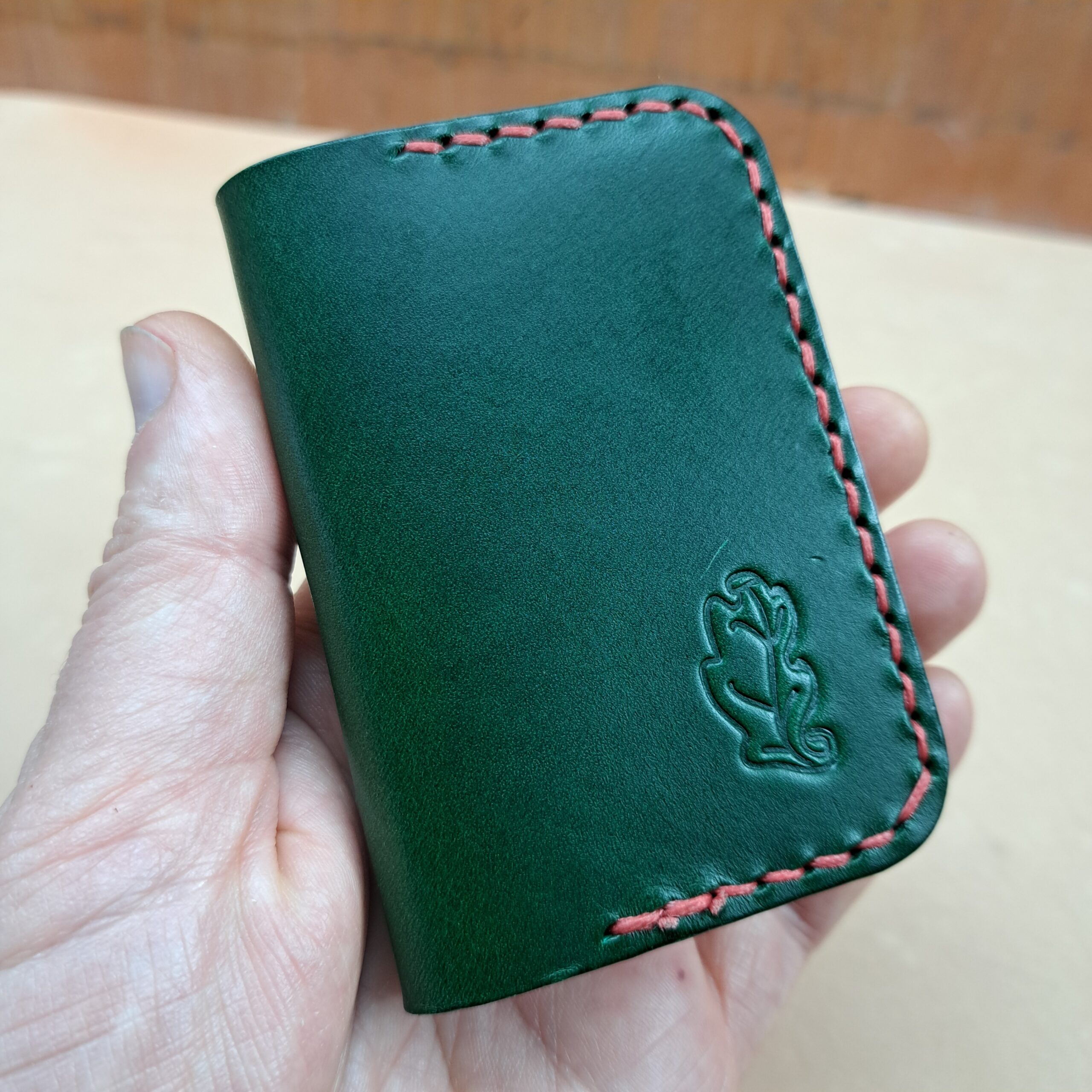 Green Mini-Bifold Wallet - Image 2