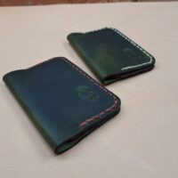 Olive Green Mini-Bifold Wallet