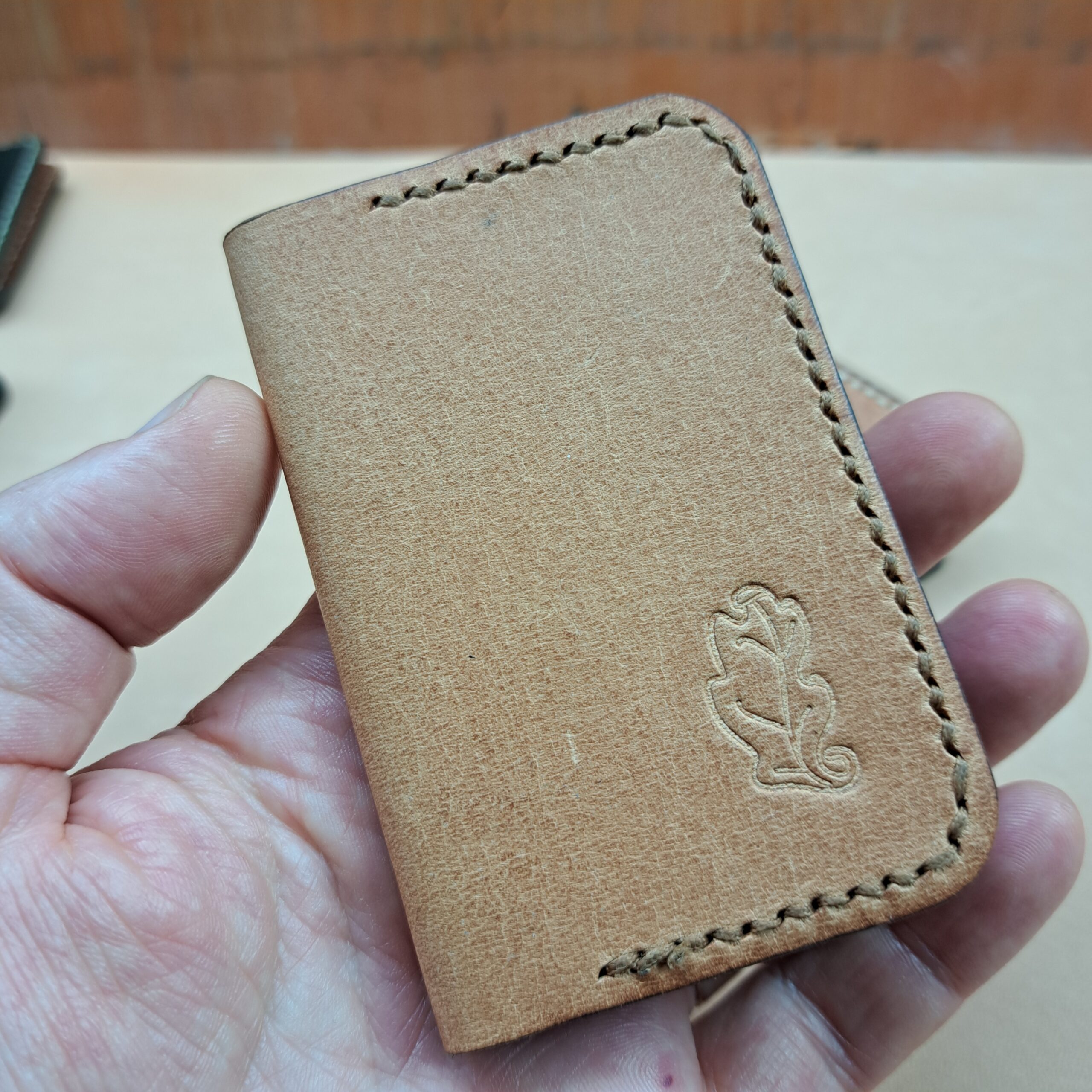 Natural Mini Bifold Wallet - Image 5