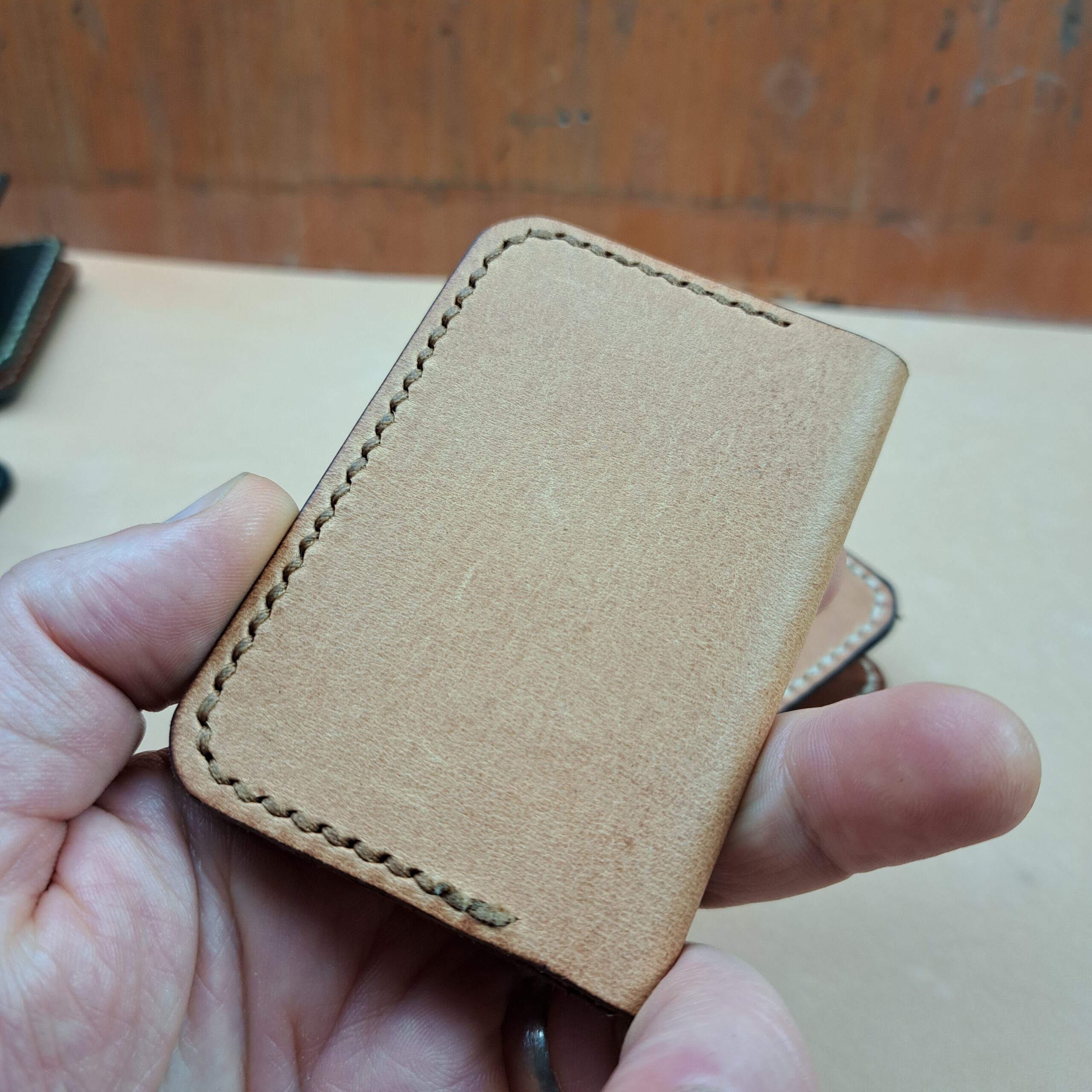 Natural Mini Bifold Wallet - Image 7