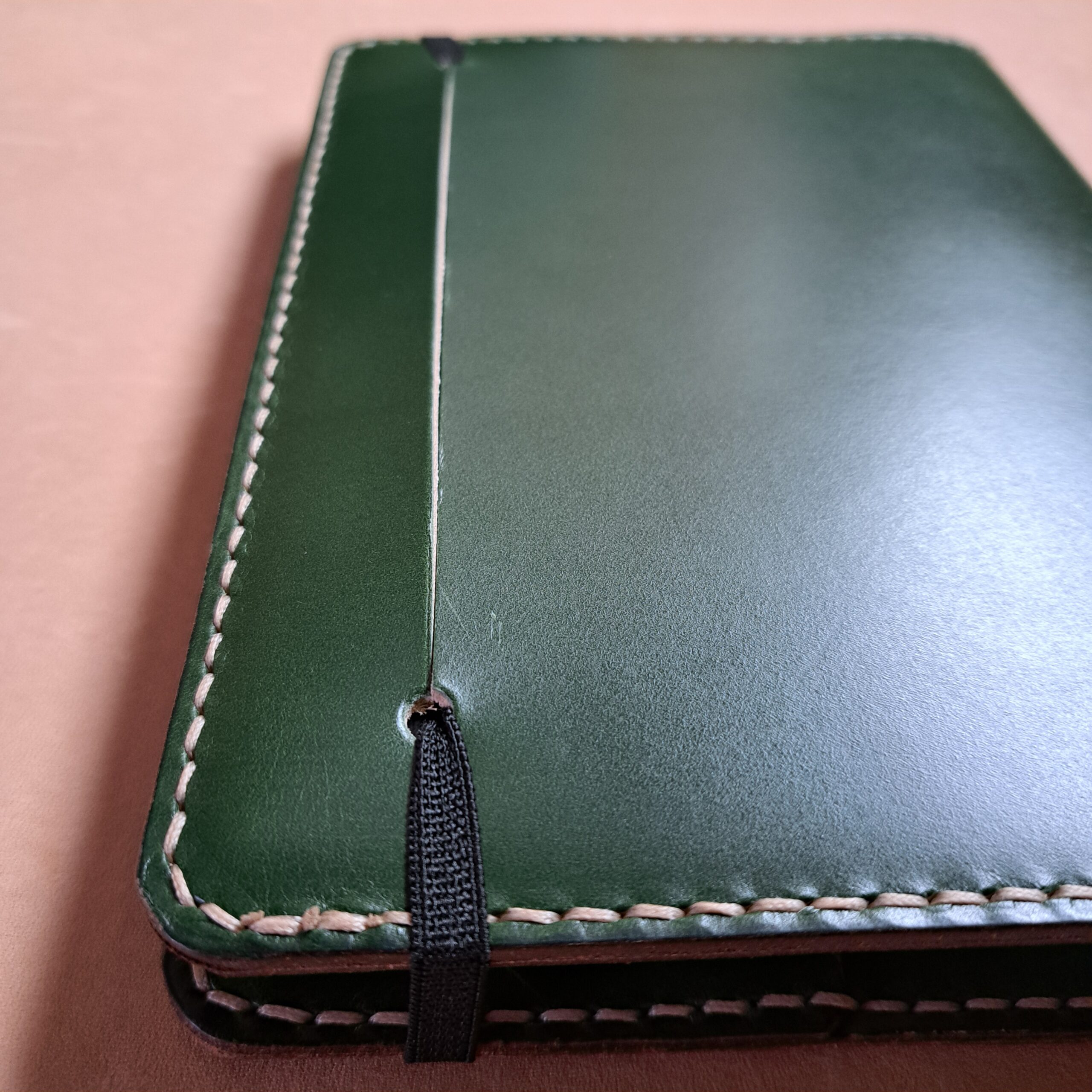Green A5 Leather Notebook Cover - Image 10