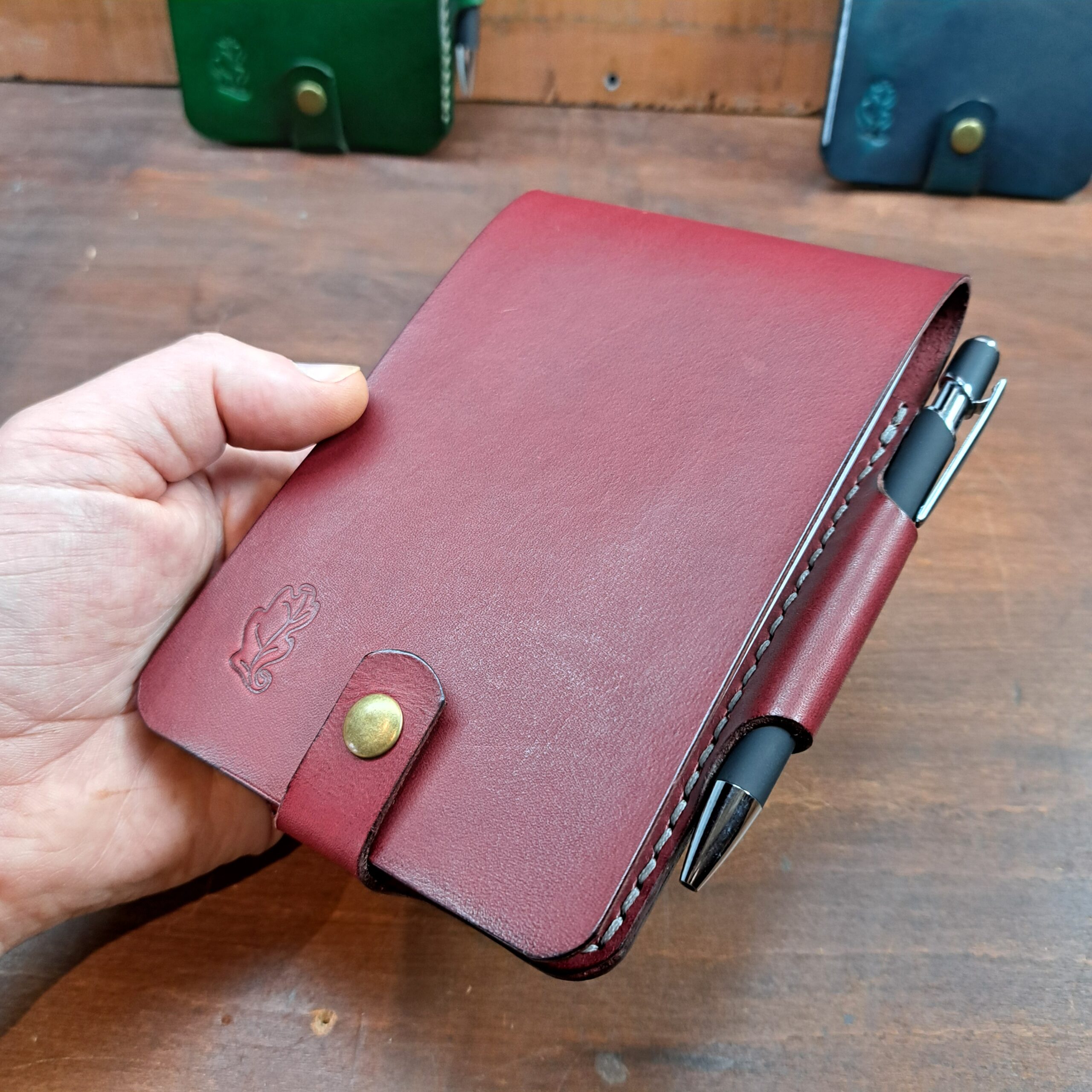 Large Red Rite in the Rain Notepad Cover
