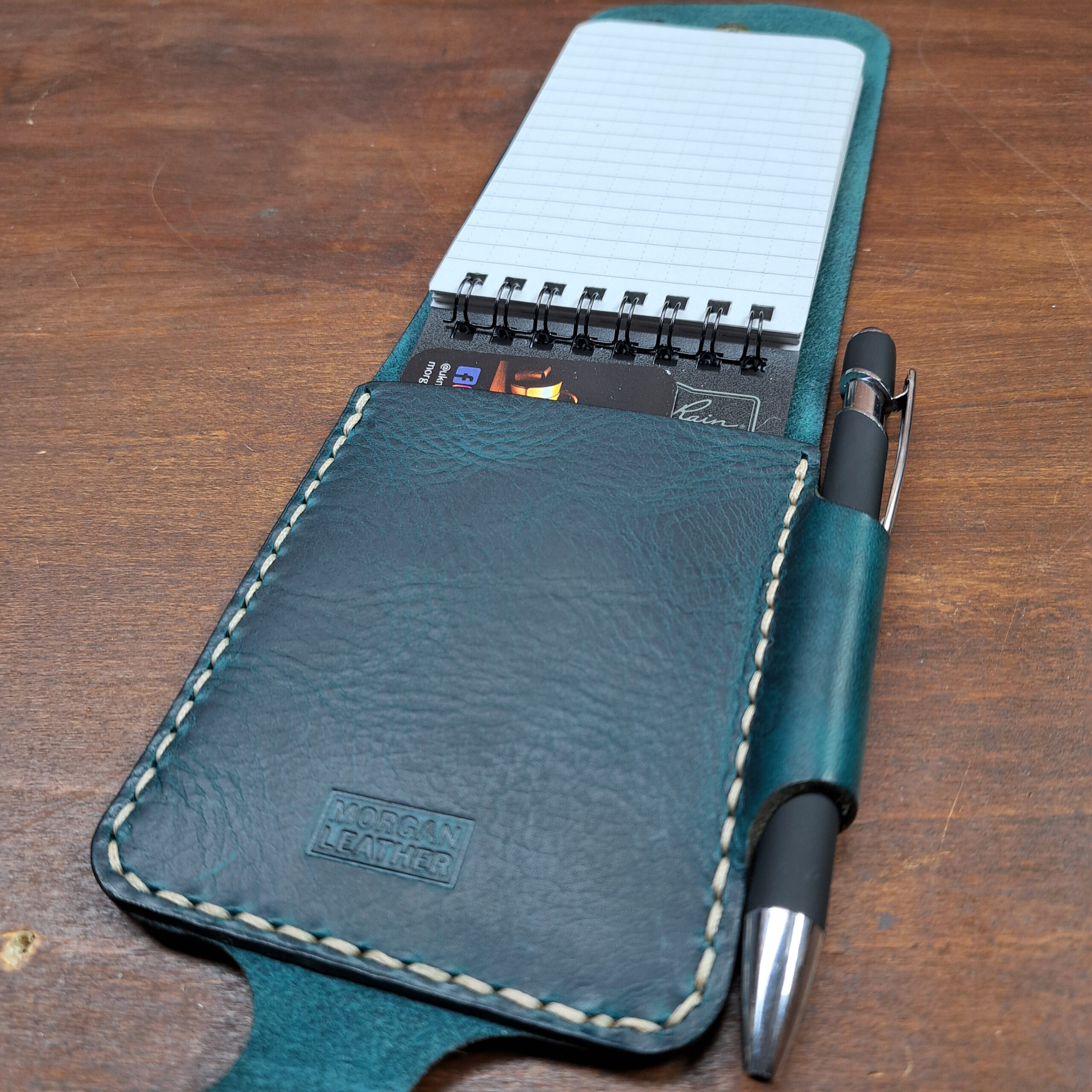 Small Blue Rite in the Rain Notepad Cover (aged effect) - Image 4
