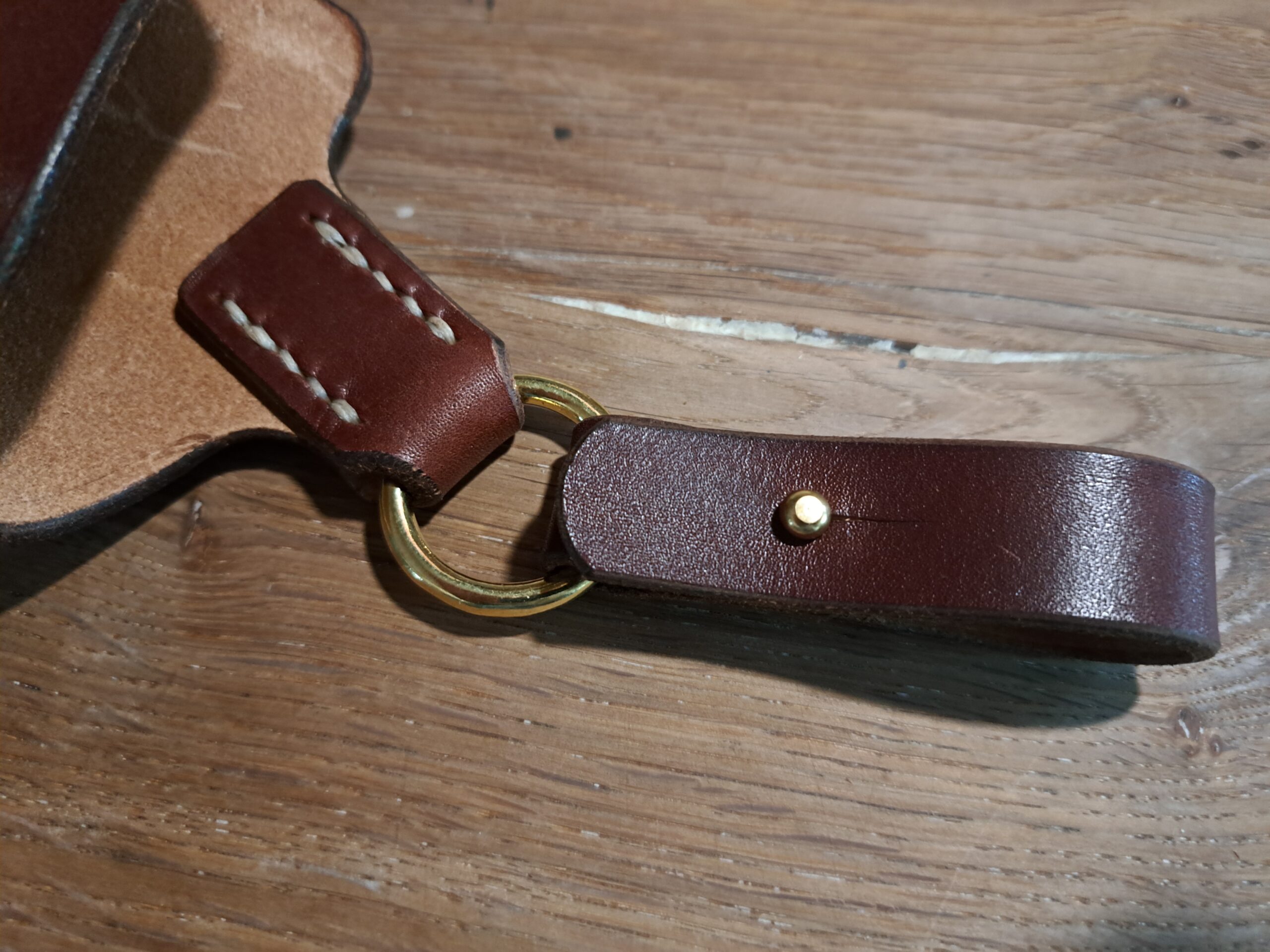 Handmade British Oak Bark Tanned Leather Secateur Holster | Luxury Gardening Belt Pouch | Garden Tool Sheath | Made in UK | READY to POST - Image 13